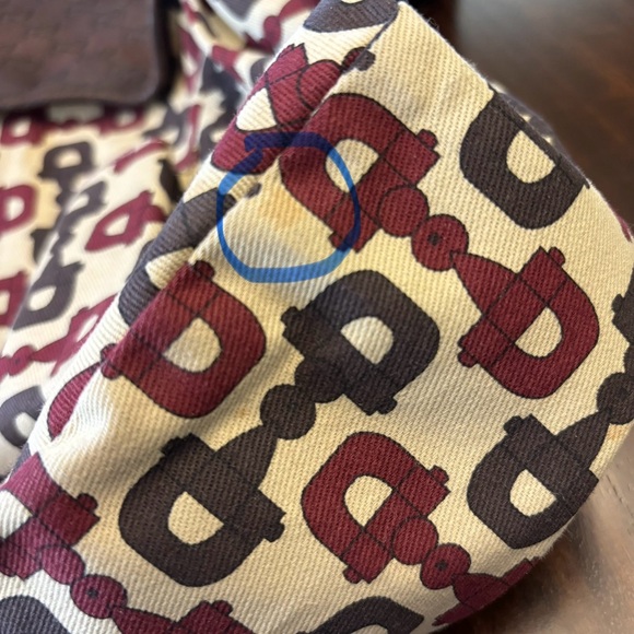 GUCCI 🤎☀️🤎 Authentic Abbey Guccissima Diagonal GG Hobo - Picture 14 of 16